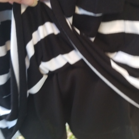 Black and White striped Alfani Dress - Picture 4 of 7